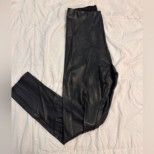Commando control pleather leggings